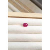 3.67 Ct. Cabochon Ruby from Burma (Myanmar) Life Style