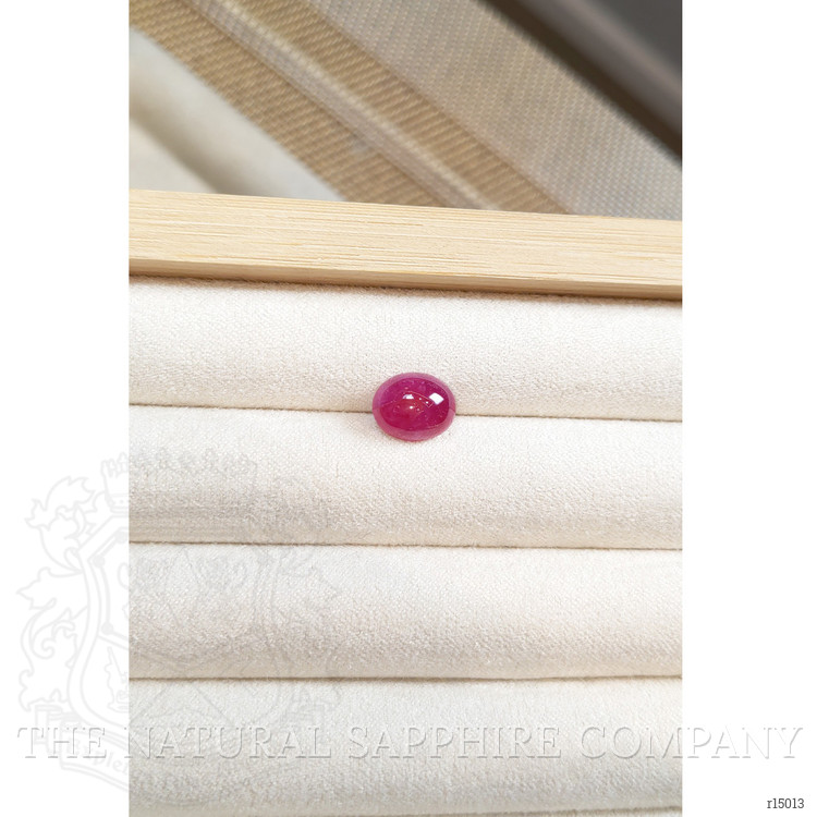 3.67 Ct. Cabochon Ruby from Burma (Myanmar)