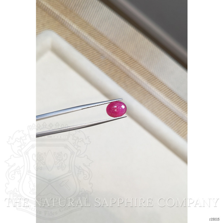 3.10 Ct. Cabochon Ruby from Burma (Myanmar)