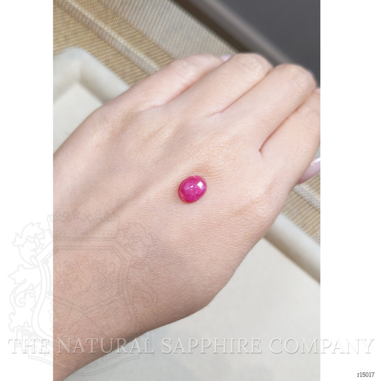 2.51 Ct. Cabochon Ruby from Burma (Myanmar)
