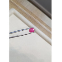 2.51 Ct. Cabochon Ruby from Burma (Myanmar) Life Style