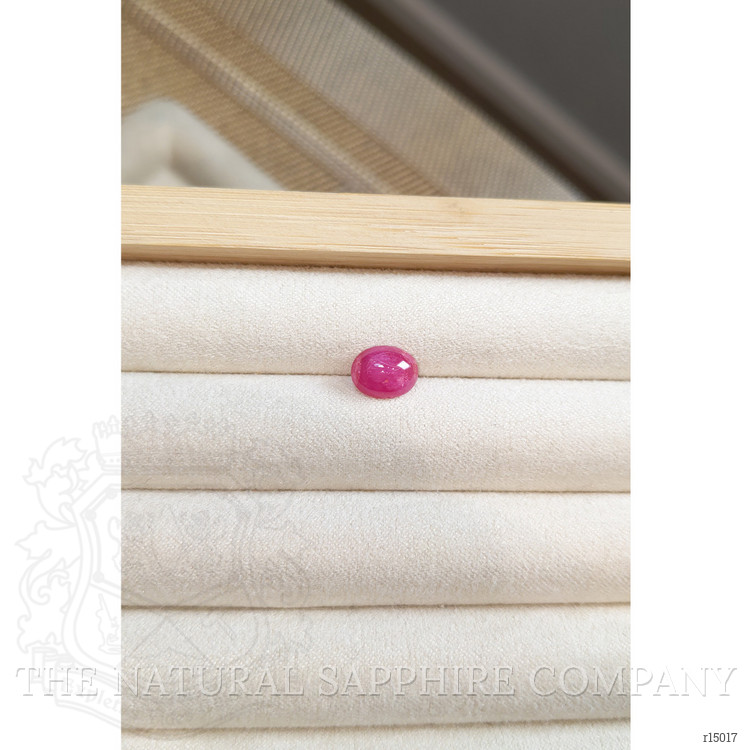 2.51 Ct. Cabochon Ruby from Burma (Myanmar)