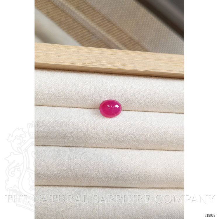 3.17 Ct. Cabochon Ruby from Burma (Myanmar)