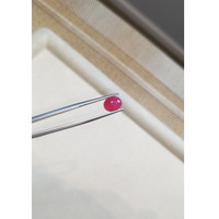 3.17 Ct. Cabochon Ruby from Burma (Myanmar) Life Style