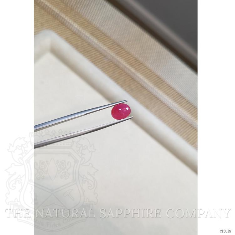 3.17 Ct. Cabochon Ruby from Burma (Myanmar)