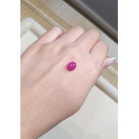 3.00 Ct. Cabochon Ruby from Burma (Myanmar) Life Style