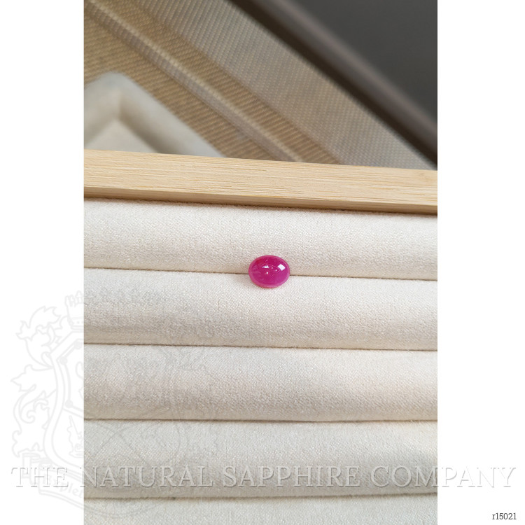2.46 Ct. Cabochon Ruby from Burma (Myanmar)