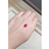 2.46 Ct. Cabochon Ruby from Burma (Myanmar) Life Style
