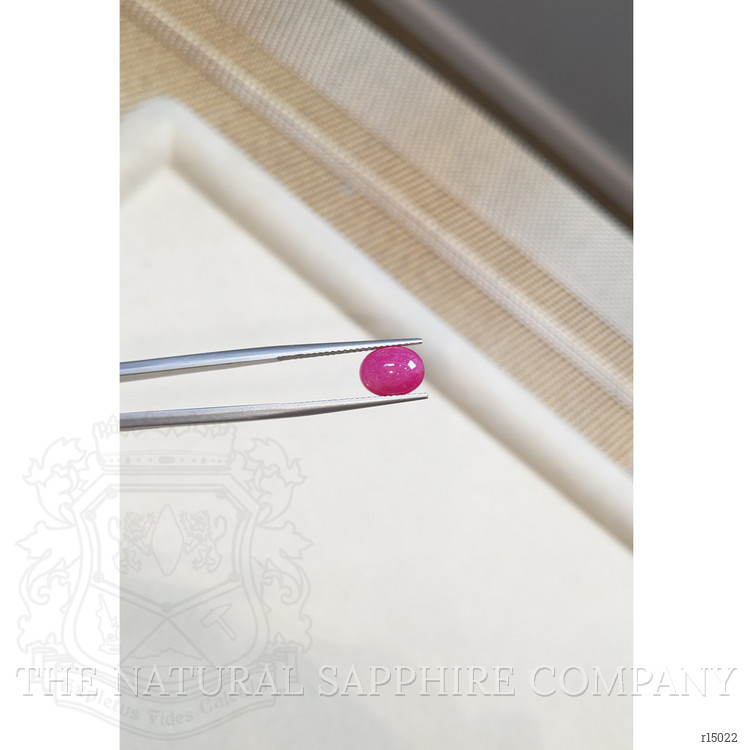 2.97 Ct. Cabochon Ruby from Burma (Myanmar)