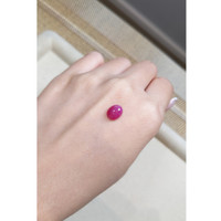 2.97 Ct. Cabochon Ruby from Burma (Myanmar) Life Style