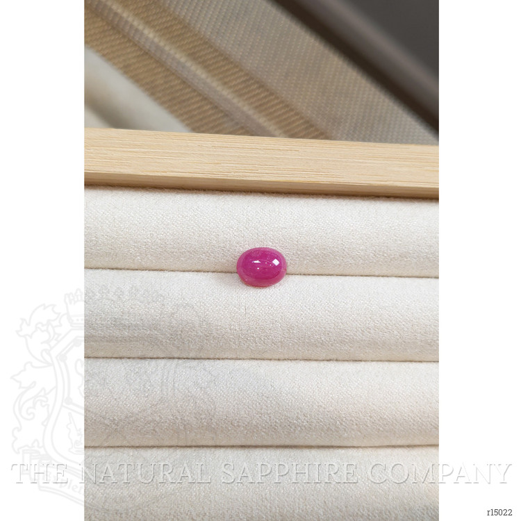2.97 Ct. Cabochon Ruby from Burma (Myanmar)
