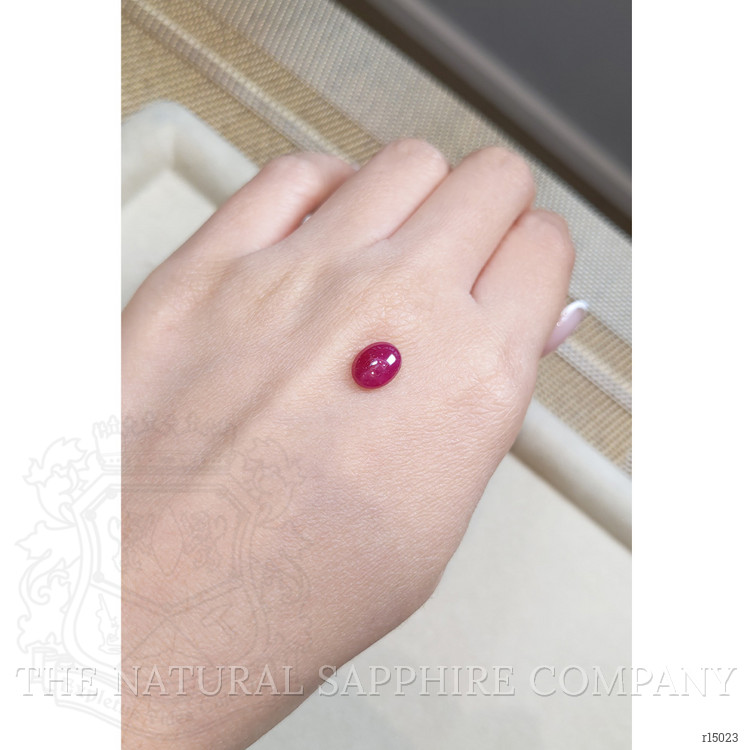 2.25 Ct. Cabochon Ruby from Burma (Myanmar)