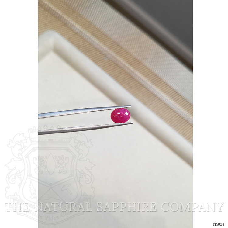 2.15 Ct. Cabochon Ruby from Burma (Myanmar)