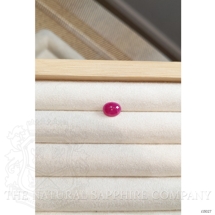 2.48 Ct. Cabochon Ruby from Burma (Myanmar)