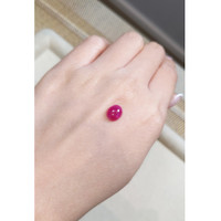 2.48 Ct. Cabochon Ruby from Burma (Myanmar) Life Style