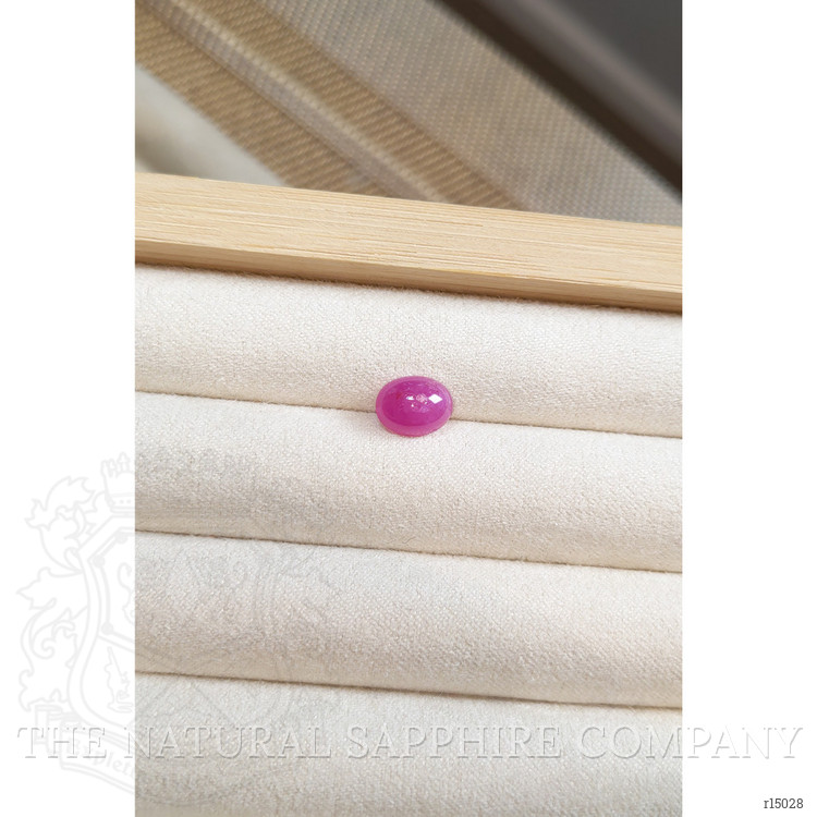 2.56 Ct. Cabochon Ruby from Burma (Myanmar)
