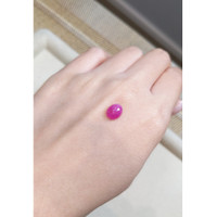 2.56 Ct. Cabochon Ruby from Burma (Myanmar) Life Style