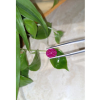 2.91 Ct. Cabochon Ruby from Burma (Myanmar) Life Style