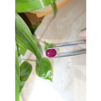 3.55 Ct. Cabochon Ruby from Burma (Myanmar) Life Style