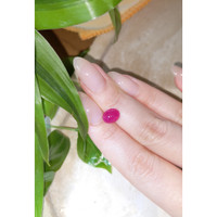 2.70 Ct. Cabochon Ruby from Burma (Myanmar) Life Style