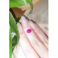 2.29 Ct. Cabochon Ruby from Burma (Myanmar) Life Style