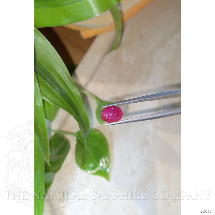 3.00 Ct. Cabochon Ruby from Burma (Myanmar)