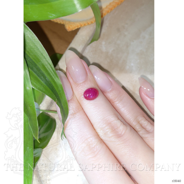 3.00 Ct. Cabochon Ruby from Burma (Myanmar)