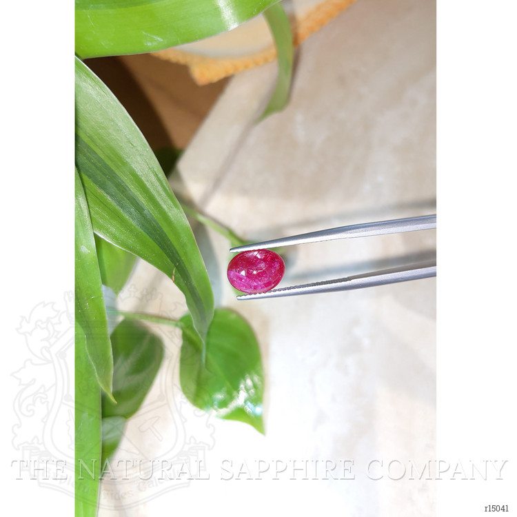 3.75 Ct. Cabochon Ruby from Burma (Myanmar)