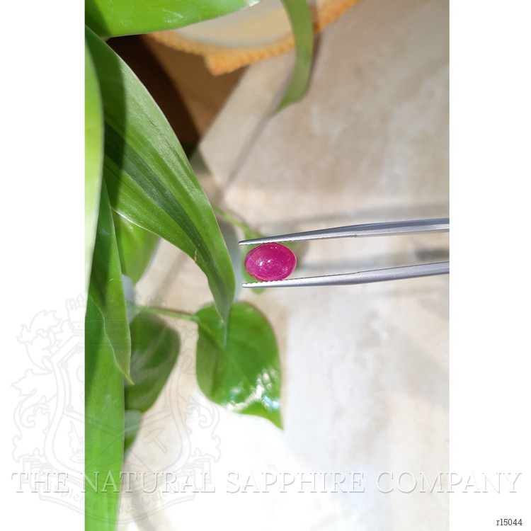 2.76 Ct. Cabochon Ruby from Burma (Myanmar)