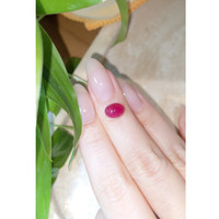 2.76 Ct. Cabochon Ruby from Burma (Myanmar) Life Style