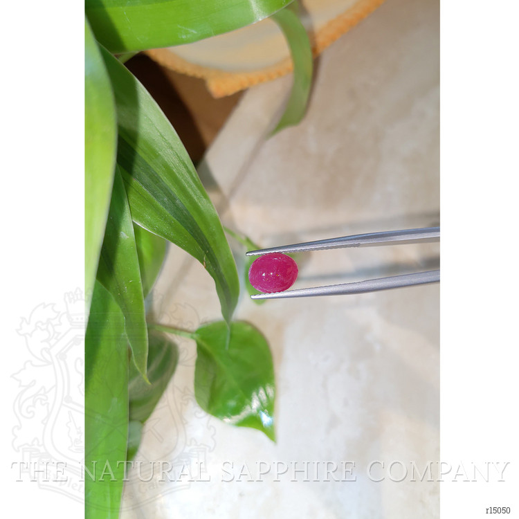 3.10 Ct. Cabochon Ruby from Burma (Myanmar)