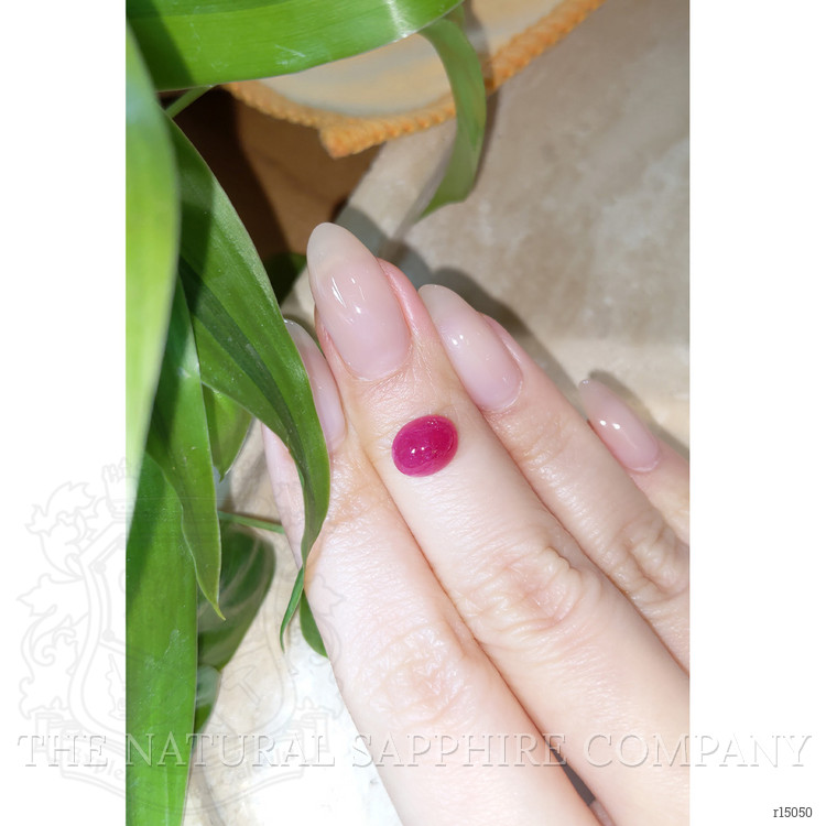 3.10 Ct. Cabochon Ruby from Burma (Myanmar)