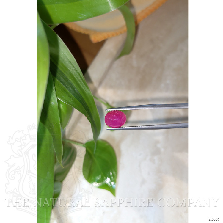 2.83 Ct. Cabochon Ruby from Burma (Myanmar)