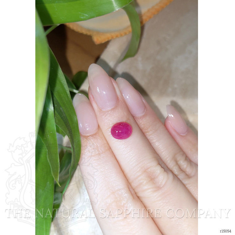 2.83 Ct. Cabochon Ruby from Burma (Myanmar)