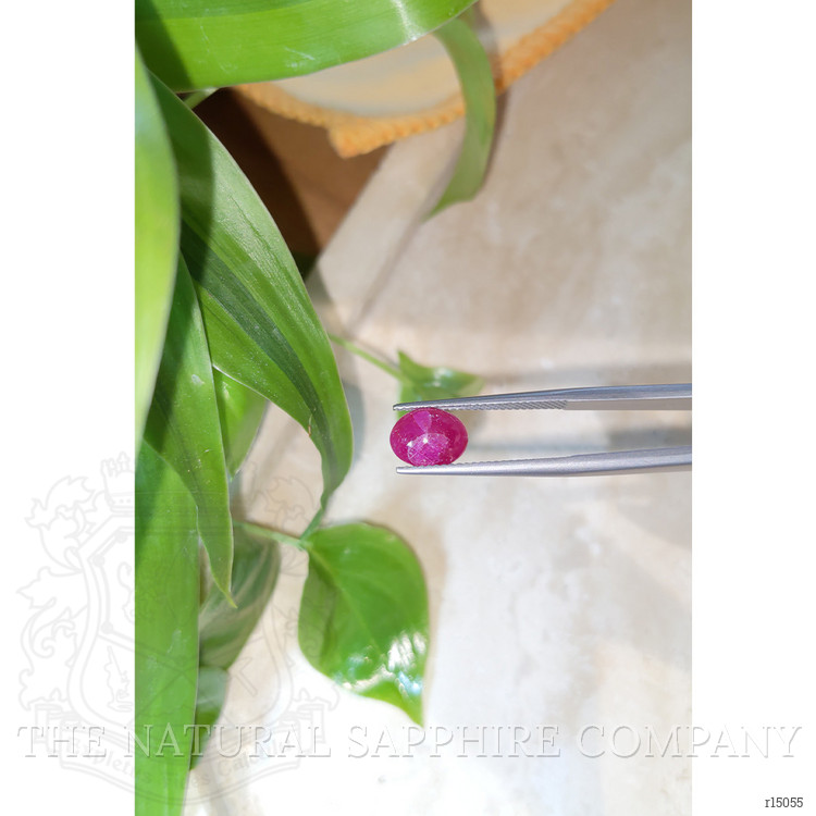 2.40 Ct. Cabochon Ruby from Burma (Myanmar)