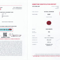 5.92 Ct. Ruby from Mozambique Scan Report