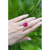 8.50 Ct. Ruby from Mozambique Life Style
