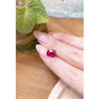 2.77 Ct. Ruby from Mozambique Life Style