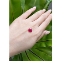 3.16 Ct. Ruby from Mozambique Life Style