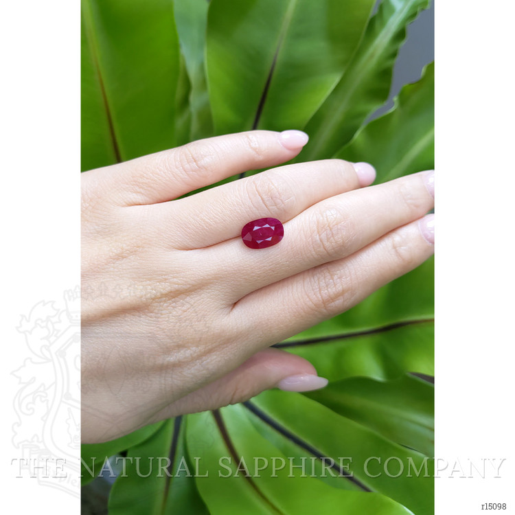 3.38 Ct. Ruby from Mozambique