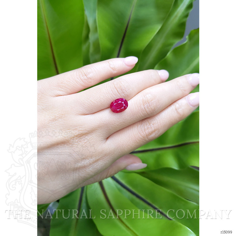 4.14 Ct. Ruby from Mozambique