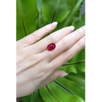 3.94 Ct. Ruby from Mozambique Life Style