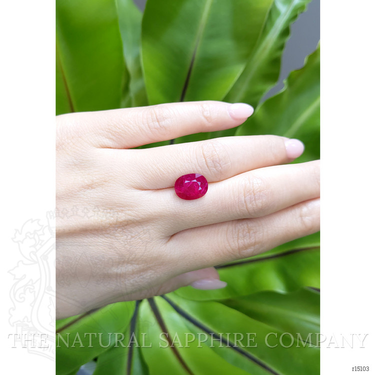 4.35 Ct. Ruby from Mozambique
