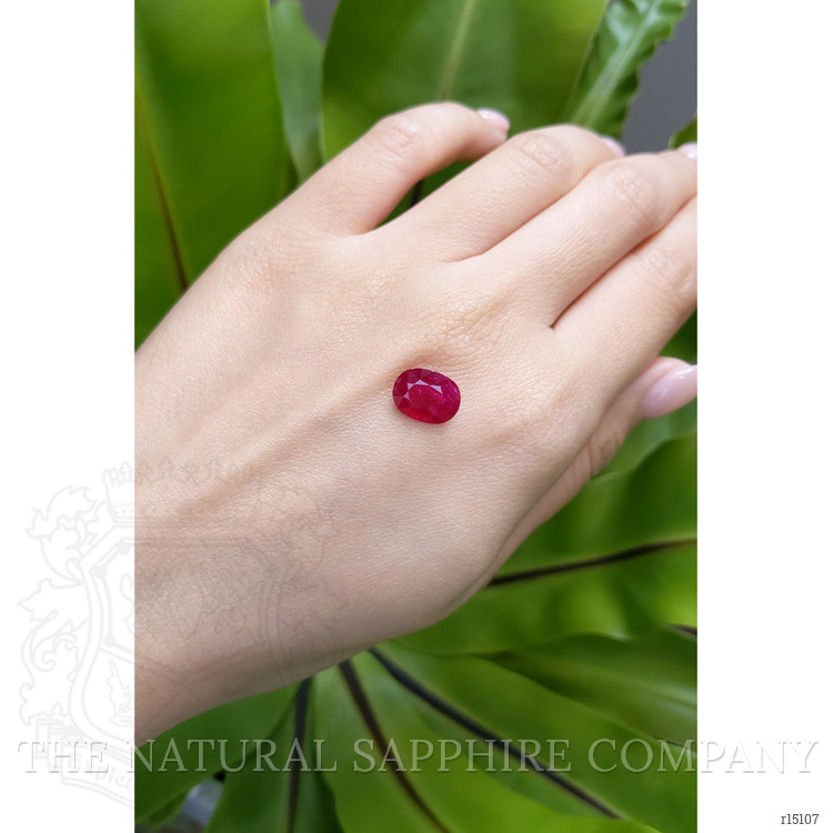 3.29 Ct. Ruby from Mozambique