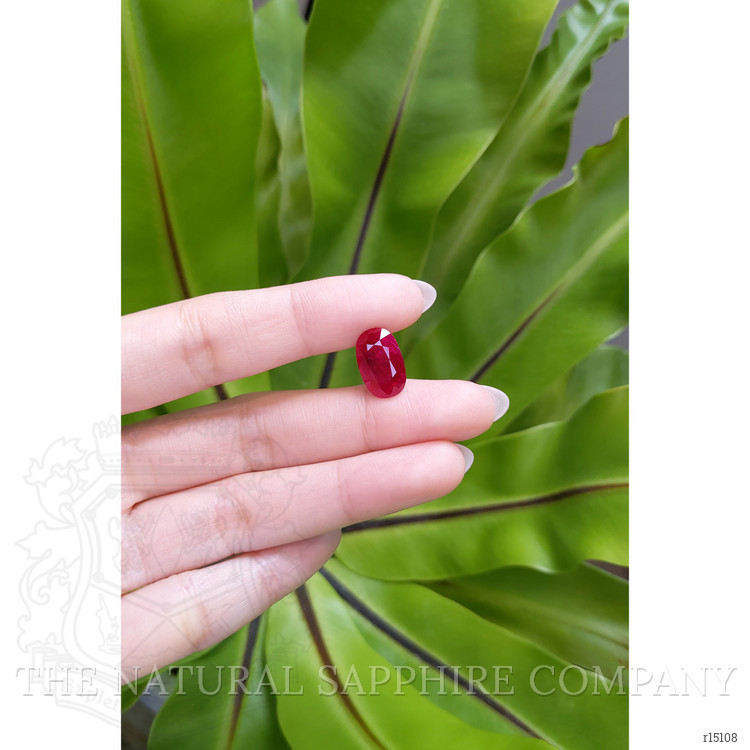 6.18 Ct. Ruby from Mozambique