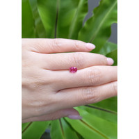 0.82 Ct. Ruby from Mozambique Life Style