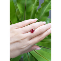 3.65 Ct. Ruby from Mozambique Life Style