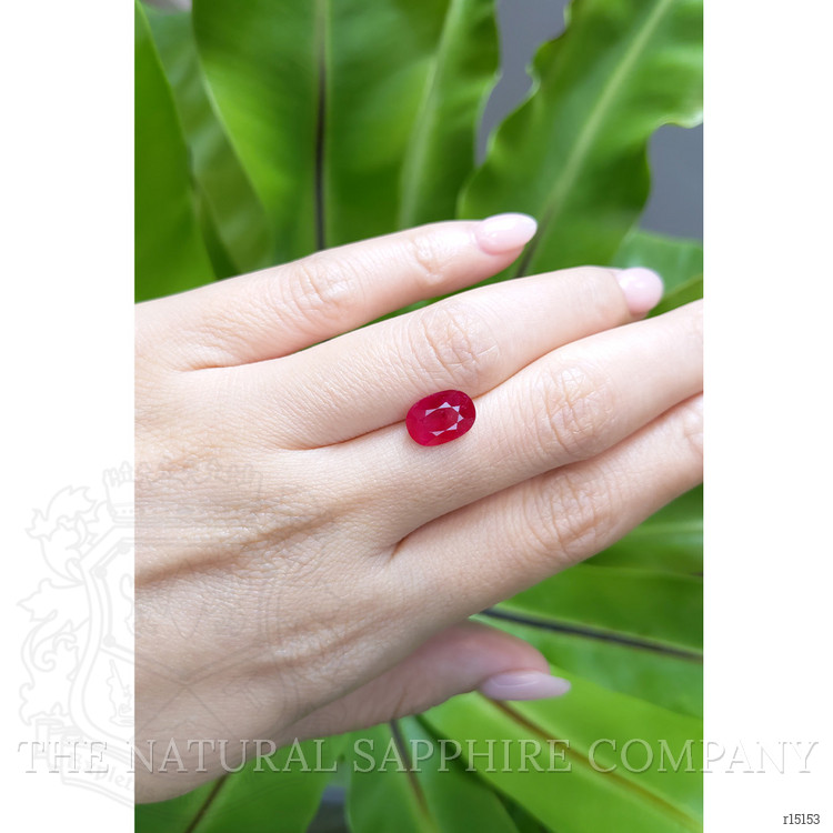 3.13 Ct. Ruby from Mozambique