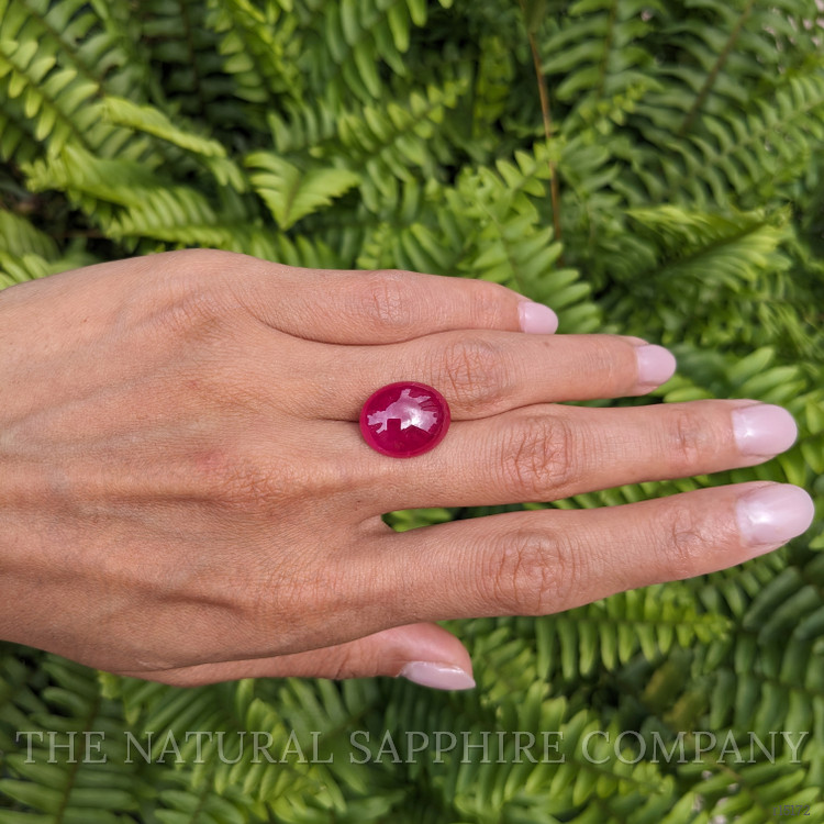 12.30 Ct. Cabochon Ruby from Burma (Myanmar)