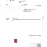 2.36 Ct. Ruby from Mozambique Scan Report